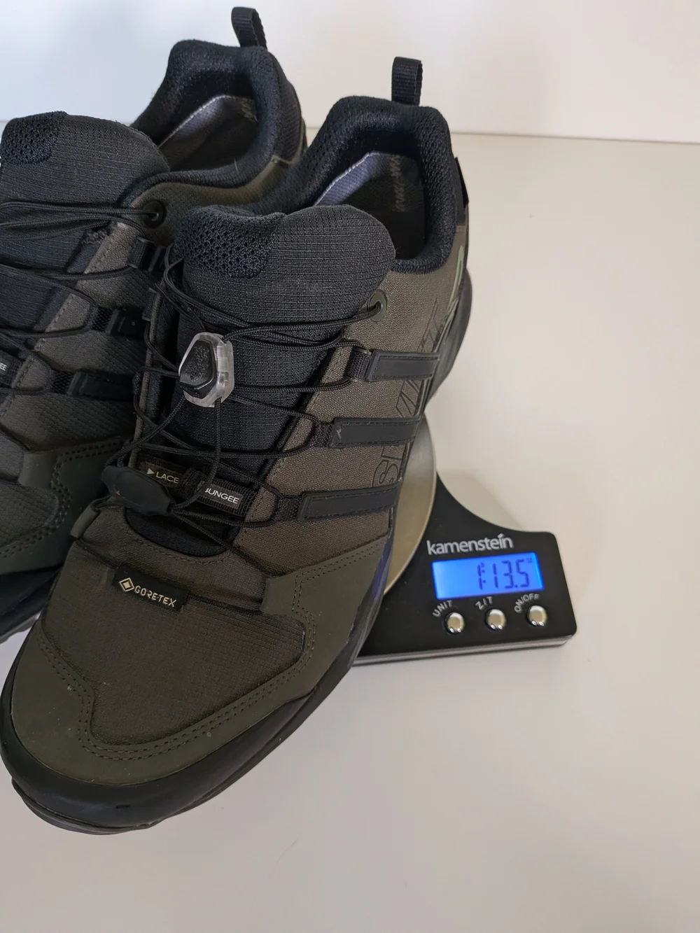 Adidas Terrex Swift R2 Gore-Tex Hiking Sneakers Green And Black Men's 10